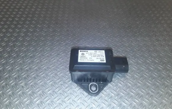 Audi A6 S6 C6 4F ESP acceleration yaw rate sensor 4F0907637 0265005278