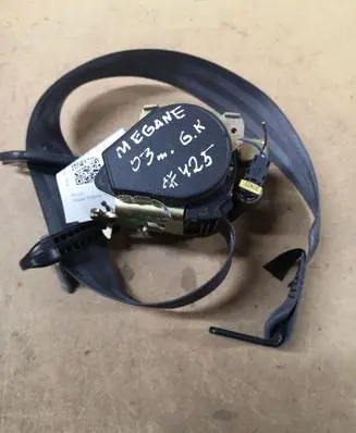 Renault Megane II Rear seatbelt 8200077360 3114351 077360