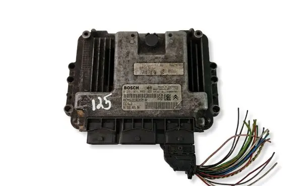 Peugeot 206 Engine control unit/module 9653202580 0281011089