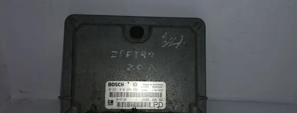 Opel Zafira A Engine control unit/module 0281001268