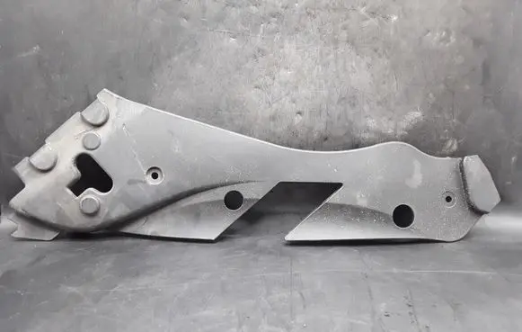 Mercedes-Benz C W204 Radiator support slam panel bracket A2048260124