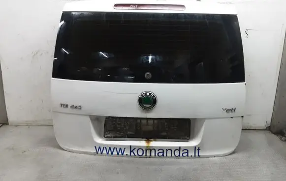 Skoda Yeti (5L) Tailgate/trunk/boot lid
