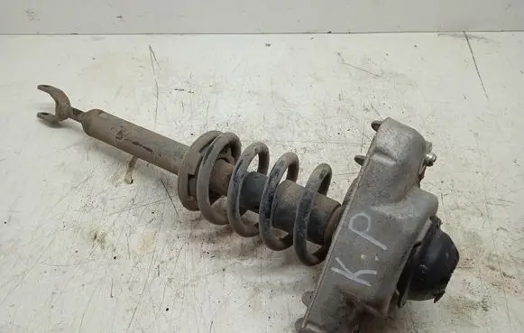 Front shock absorber with coil spring