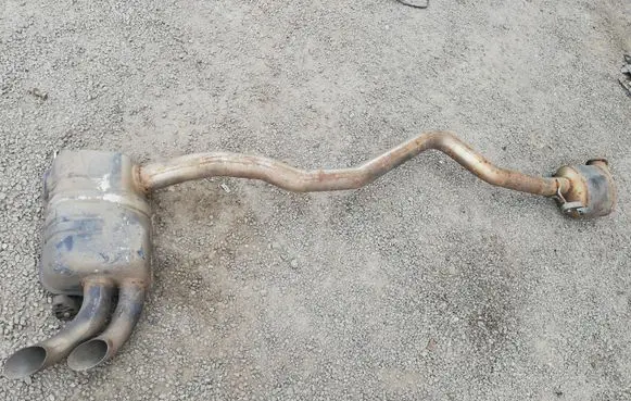 Mercedes-Benz GLE (W166 - C292) Muffler/silencer A1664905115 A1664909436
