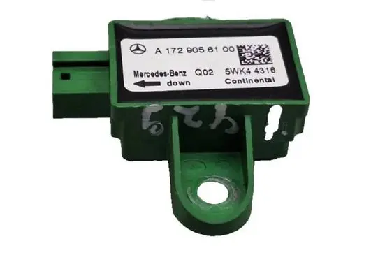 Airbag deployment crash/impact sensor