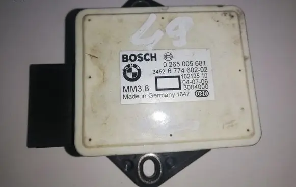 BMW 5 E60 E61 ESP (stability system) control unit 6774602 0265005681