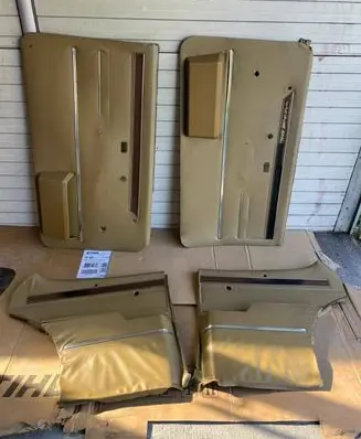Opel Commodore A Door card panel trim set 