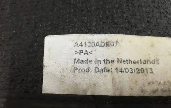 KIA Carens III Trunk/boot mat liner A4120ADE07 14032013
