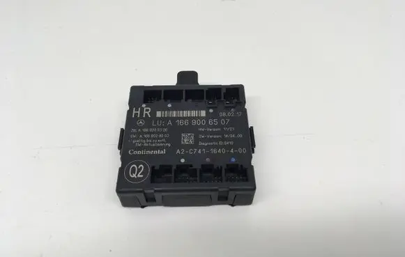 Mercedes-Benz GL X166 Door control unit/module A1669006507