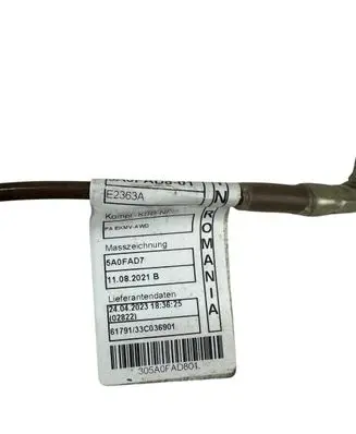 BMW i4 Negative earth cable (battery) 5A0FAD801 11107811 PAG26