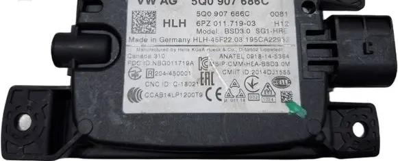 Volkswagen Atlas Blind spot module 5Q0907686C 6PZ01171903