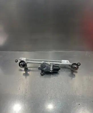 Front wiper linkage and motor