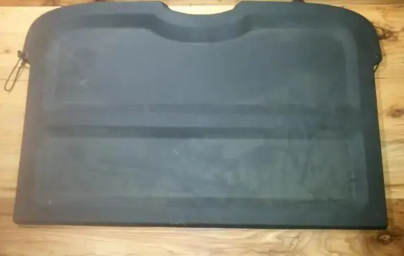 Opel Vectra C Parcel shelf 000134395