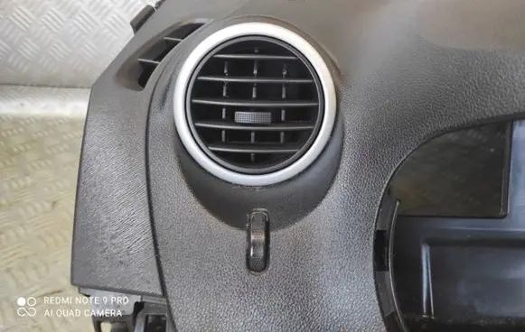 Dashboard side air vent grill/cover trim