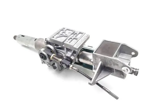 Steering wheel axle set