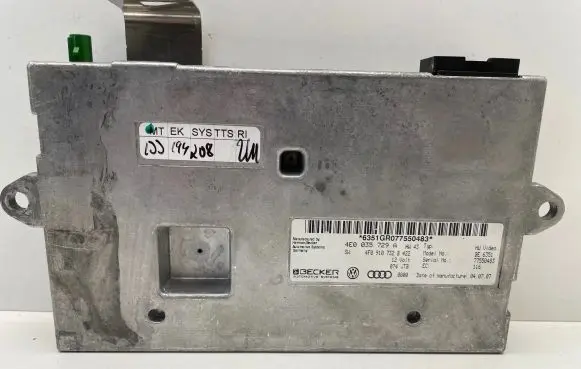 Audi A6 S6 C6 4F MMI control unit 4E0035729A 4F0910732B