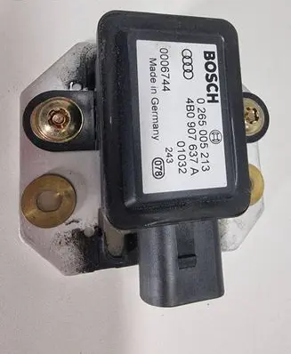 Audi A6 S6 C5 4B ESP acceleration yaw rate sensor 0265005213 0006744 4B0907637A