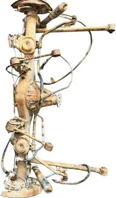 Toyota Land Cruiser (J120) Rear axle beam 