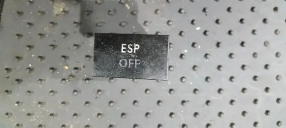 Volkswagen Golf V ESP (stability program) switch 