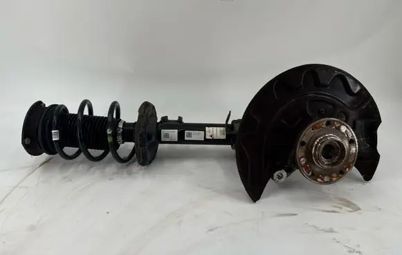Front wheel hub spindle knuckle