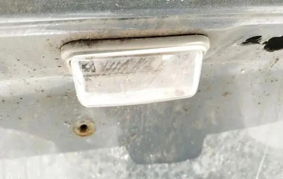 Toyota Corolla E120 E130 Number plate light