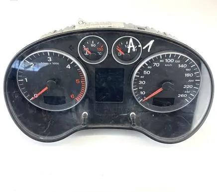 Audi A3 S3 A3 Sportback 8P Speedometer (instrument cluster) 8P0920931 A2C53254130 A2C53085879