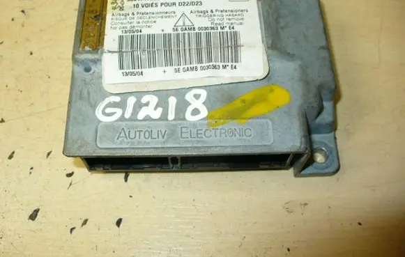 Peugeot 407 Airbag control unit/module 9654717280 G1218