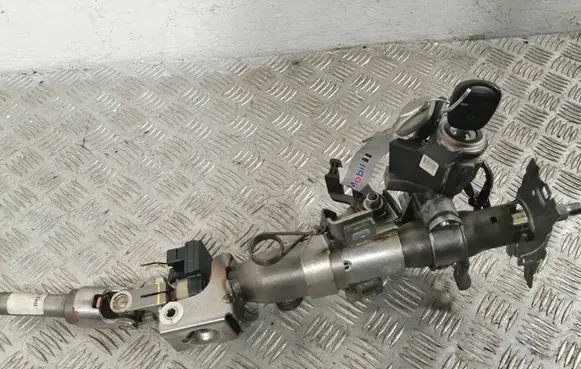Steering wheel axle set