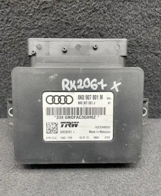 Audi A4 S4 B8 8K Hand brake control module 8K0907801M 8K0907801J 32620291A