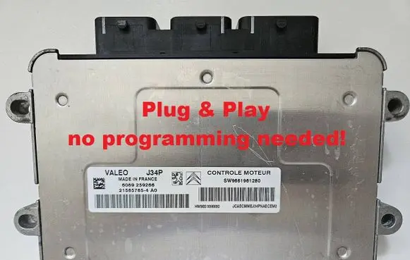 Citroen C2 Engine control unit/module 9661961280 9651696680 215857854