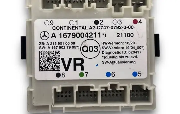 Mercedes-Benz GLS X167 Central body control module S3304 A1679004211