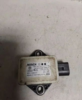 Audi A4 S4 B8 8K ESP acceleration yaw rate sensor 8K0907637A 0265005667