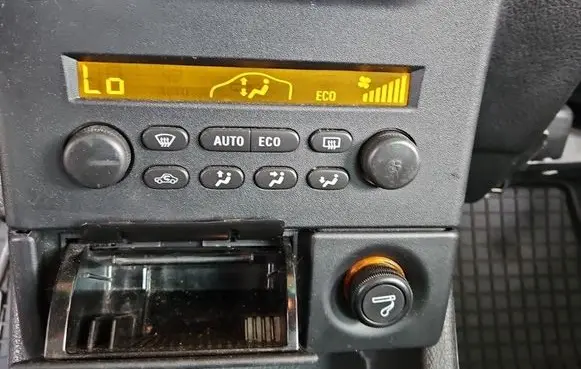 Opel Zafira A Climate control/heater control trim 024459929 IMPRK1588564