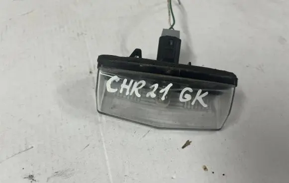 Toyota C-HR I Number plate light