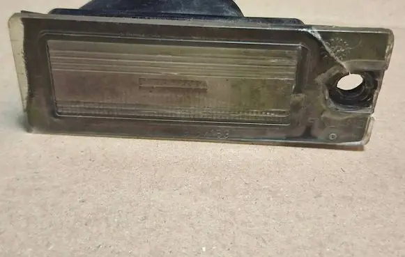 Volvo S80 Number plate light