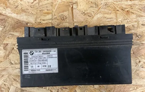 BMW 5 E60 E61 Comfort/convenience module 6939400 5WK49111 51132400