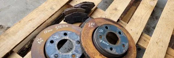 Jeep Wrangler Front brake disc