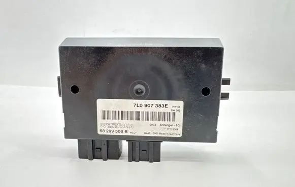 Volkswagen Touareg I Tow bar trailer control unit/module 7L0907383E 58299506B