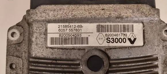 Renault Clio III Engine control unit/module 8200504593 215854126 215854126B