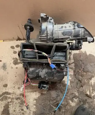 Citroen C4 I Interior heater climate box assembly 9657556377