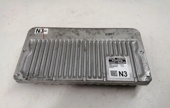 Toyota Yaris Engine control unit/module 896610U230 MB2762002821 2762002821