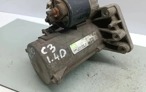 Citroen C3 Starter motor 9645100680 D7G3 9662854080