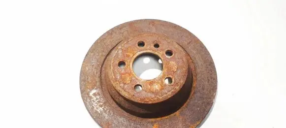 Ford Galaxy Rear brake disc neventiliuojamas