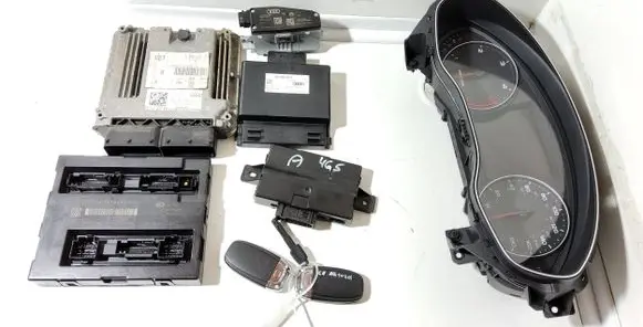 Audi A6 Allroad C7 Engine ECU kit and lock set 8K0959663D 4G5907468A 4H0907064CG