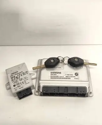 BMW 5 E39 Engine ECU kit and lock set 7509942
