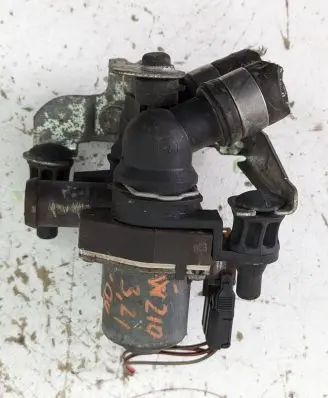 Coolant heater control valve