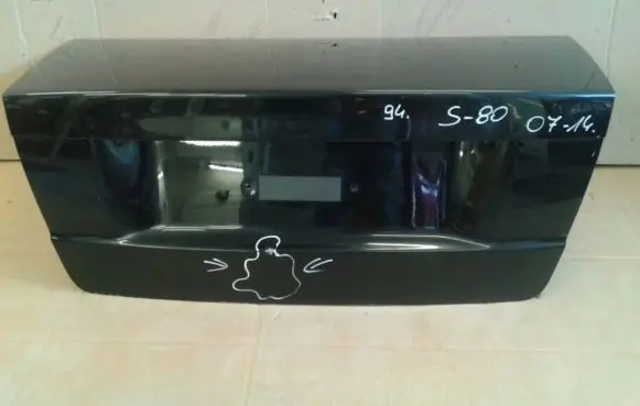Volvo S80 Tailgate/trunk/boot lid