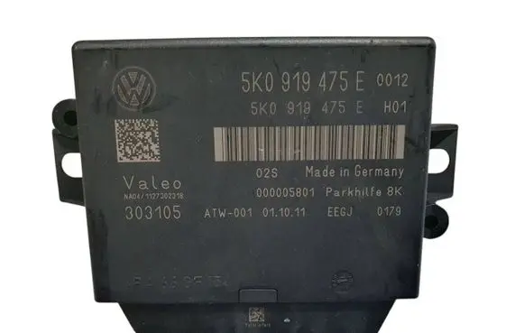 Volkswagen Golf VI Parking PDC control unit/module 5K0919475E