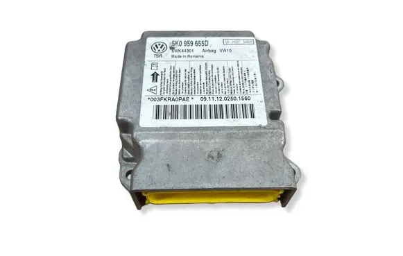 Volkswagen Golf VI Airbag control unit/module 5K0959655D 5WK44301 03H0370606