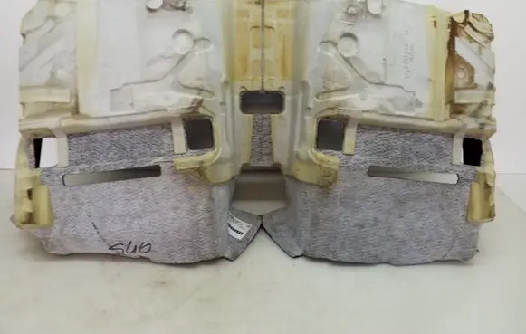 Mercedes-Benz E W212 Rear floor carpet liner A2126801741